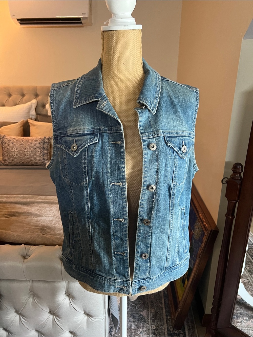 Denim vest